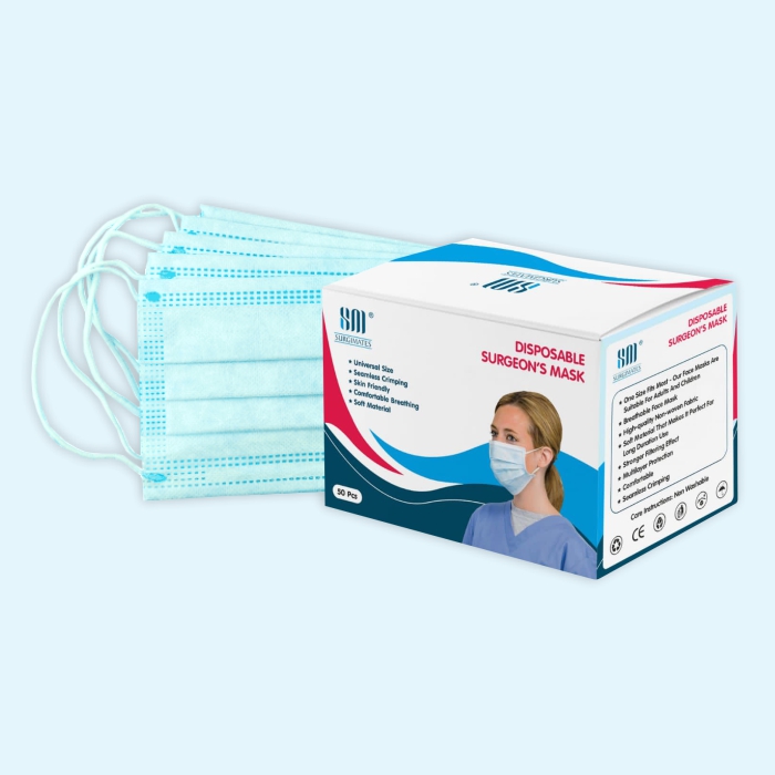 Disposable Surgeon`s Mask