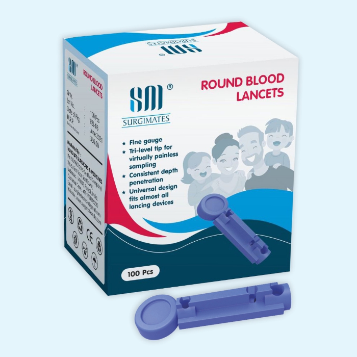 Blood Lancets (Round)