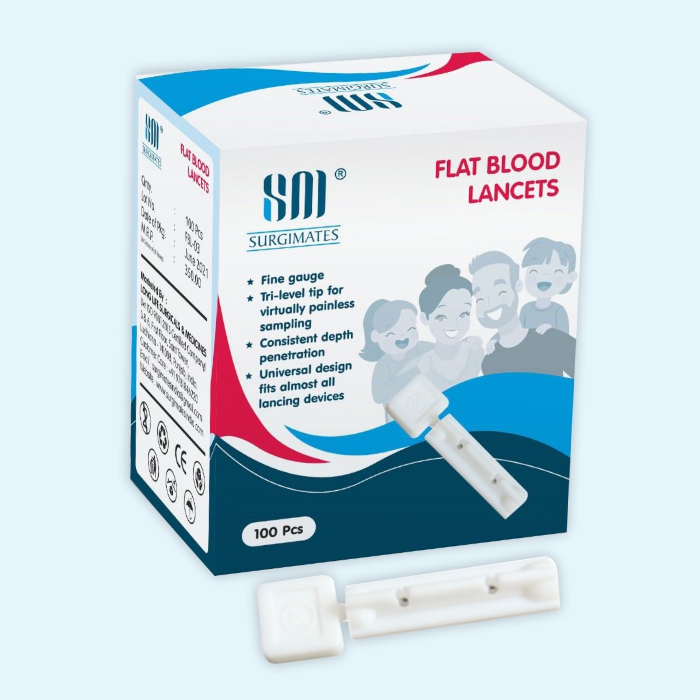 Blood Lancets (Flat)