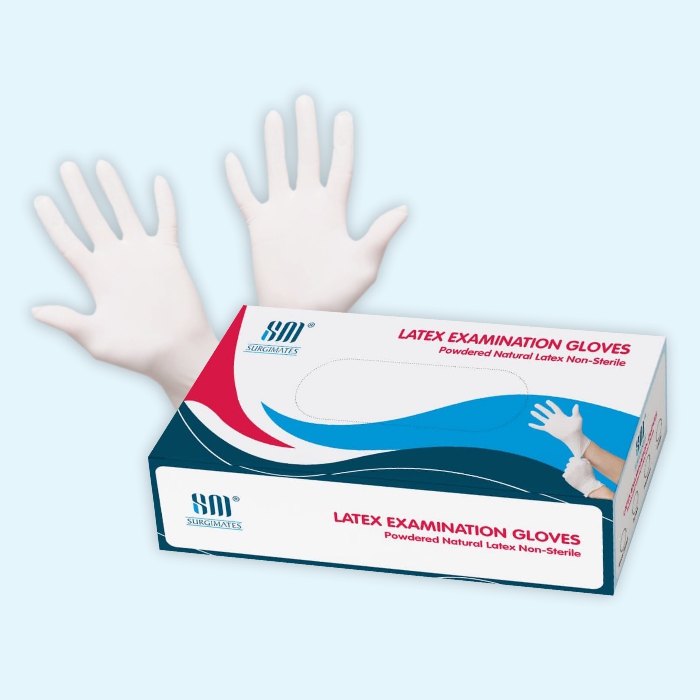 Latex Examination Gloves